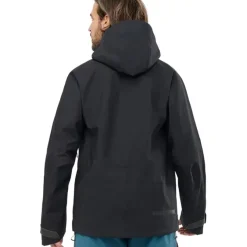 Clothing^Salomon Outlet – Qst 3 Layer Shell Jacket – Men'S Mallard Blue|Black