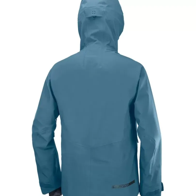 Clothing^Salomon Outlet – Qst 3 Layer Shell Jacket – Men'S Mallard Blue|Black