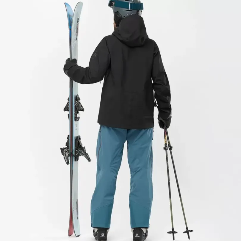 Clothing^Salomon Outlet – Qst 3 Layer Shell Jacket – Men'S Mallard Blue|Black