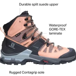 Footwear^Salomon Outlet – Quest 4 Gtx Boot – Women'S Sirocco/Mocha Mousse/Almond Cream