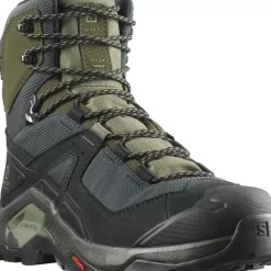 Footwear^Salomon Outlet – Quest Element Gtx Hiking Boot – Men'S Black/Deep Lichen Green/Olive Night|Chocolate Plum/Madder Brown/Goji Berry|Cumin/Bleached Sand/Saffron