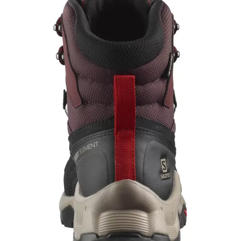 Footwear^Salomon Outlet – Quest Element Gtx Hiking Boot – Men'S Black/Deep Lichen Green/Olive Night|Chocolate Plum/Madder Brown/Goji Berry|Cumin/Bleached Sand/Saffron