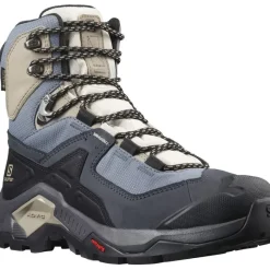 Footwear^Salomon Outlet – Quest Element Gtx Hiking Boot – Women'S Ebony/Rainy Day/Stormy Weather|Safari/Vanilla Ice/Mecca Orange