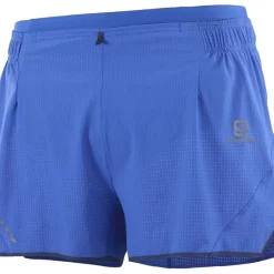 Clothing^Salomon Outlet – Sense Aero 3In Short – Men'S Black|Nautical Blue