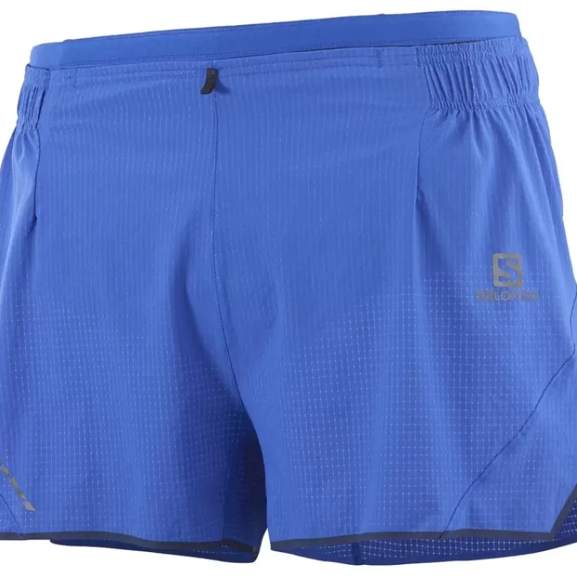 Clothing^Salomon Outlet – Sense Aero 3In Short – Men'S Black|Nautical Blue