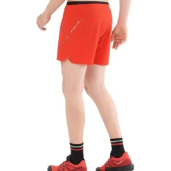 Clothing^Salomon Outlet – Sense Aero 5In Short – Men'S Black|Fiery Red