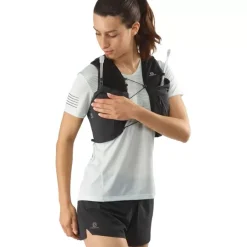 Packs^Salomon Outlet – Sense Pro 10L Set Vest – Women'S Ashley Blue|Black