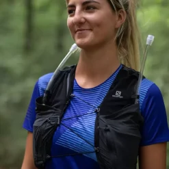 Packs^Salomon Outlet – Sense Pro 10L Set Vest – Women'S Ashley Blue|Black