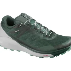 Footwear^Salomon Outlet – Sense Ride 3 Trail Running Shoe – Men'S Green Gables/Alloy/Oil Blue