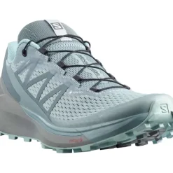 Footwear^Salomon Outlet – Sense Ride 4 Invisible Gtx Trail Running Shoe – Women'S Slate/Monument/Pastel Turquoise