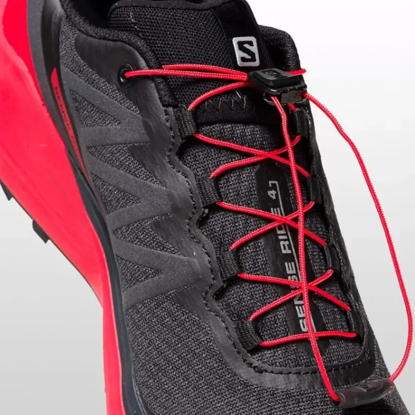 Footwear^Salomon Outlet – Sense Ride 4 Trail Running Shoe – Men'S Black/Goji Berry/Phantom|Black/Quiet Shade/Ebony|Pearl Blue/Ebony/Red Orange