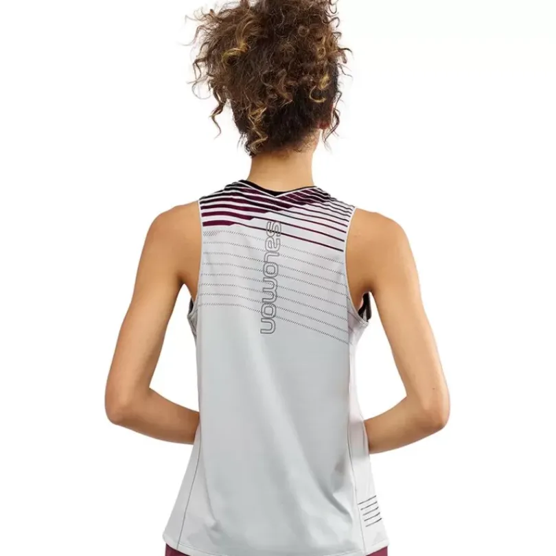 Clothing^Salomon Outlet – Sense Tank Top – Women'S Alloy|Camellia|White