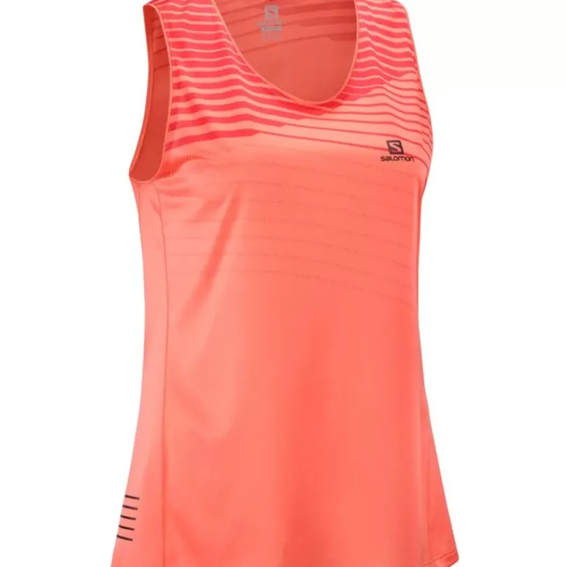 Clothing^Salomon Outlet – Sense Tank Top – Women'S Alloy|Camellia|White