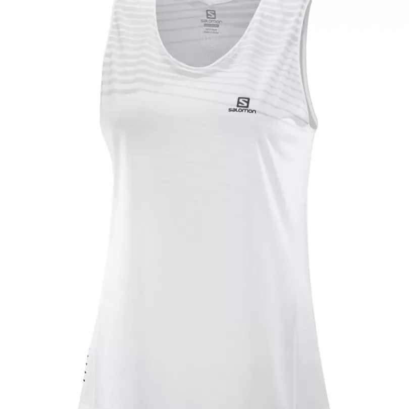 Clothing^Salomon Outlet – Sense Tank Top – Women'S Alloy|Camellia|White