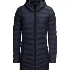 Clothing^Salomon Outlet – Sight Storm Hooded Jacket – Women'S Ebony|Olive Night