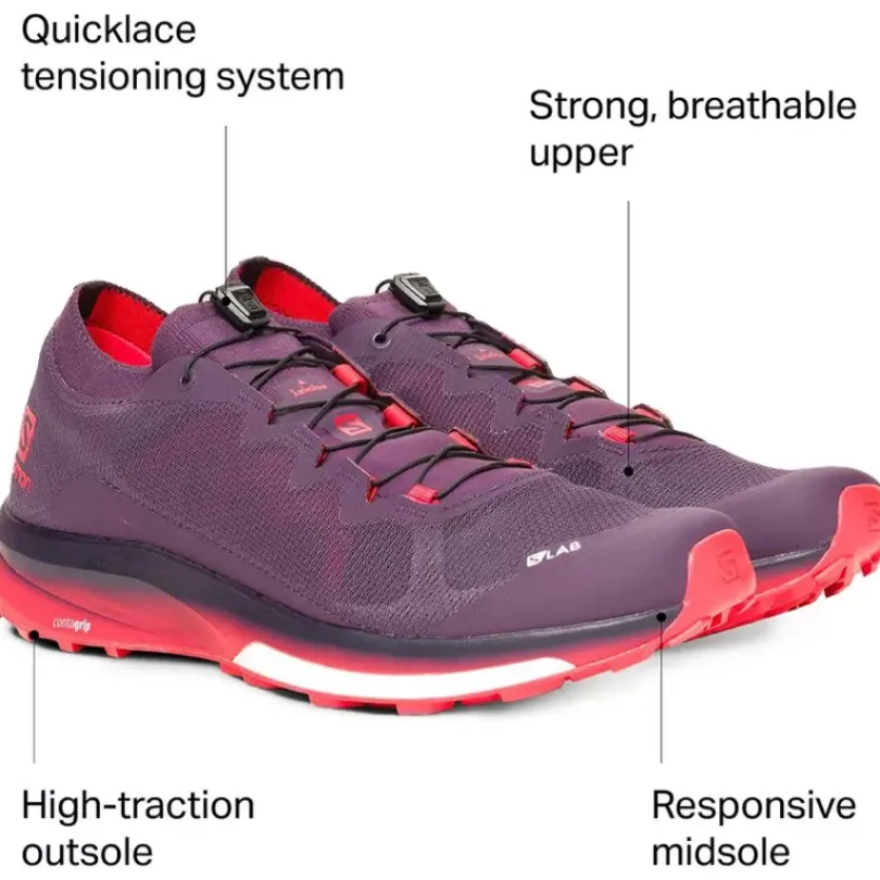 Footwear^Salomon Outlet – S/Lab Ultra 3 Trail Running Shoe – Men'S Maverick/Racing Red S05/Maverick