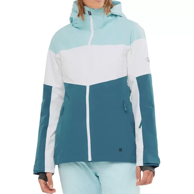 Clothing^Salomon Outlet – Slalom Jacket – Women'S Crystal Blue/White/Mallard Blue|Evening Primerose/White/Ebony|Red Chili/White/Night Sky|White/Ebony/Cumin