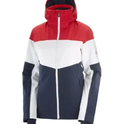 Clothing^Salomon Outlet – Slalom Jacket – Women'S Crystal Blue/White/Mallard Blue|Evening Primerose/White/Ebony|Red Chili/White/Night Sky|White/Ebony/Cumin