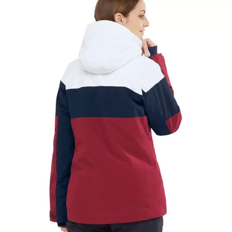 Clothing^Salomon Outlet – Slalom Jacket – Women'S Crystal Blue/White/Mallard Blue|Evening Primerose/White/Ebony|Red Chili/White/Night Sky|White/Ebony/Cumin