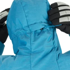 Clothing^Salomon Outlet – Snowshelter Jacket – Men'S Barrier Reef/Delphinium Blue/Heather|Black