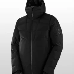 Clothing^Salomon Outlet – Snowshelter Jacket – Men'S Barrier Reef/Delphinium Blue/Heather|Black