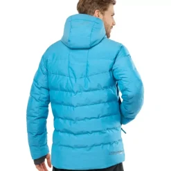 Clothing^Salomon Outlet – Snowshelter Jacket – Men'S Barrier Reef/Delphinium Blue/Heather|Black