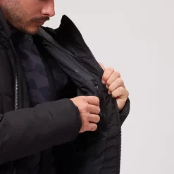 Clothing^Salomon Outlet – Snowshelter Jacket – Men'S Barrier Reef/Delphinium Blue/Heather|Black