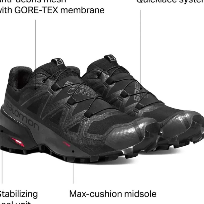 Footwear^Salomon Outlet – Speedcross 5 Gtx Trail Running Shoe – Men'S Martini Olive/Peat/Arrowwood|Black/Black/Phantom