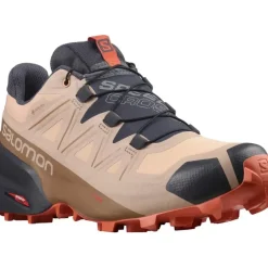 Footwear^Salomon Outlet – Speedcross 5 Gtx Trail Running Shoe – Women'S Sirocco/Mocha Mousse/Mecca Orange|Black/Black/Phantom