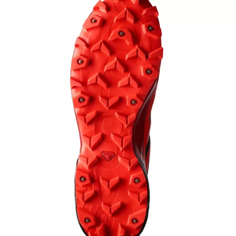 Footwear^Salomon Outlet – Spikecross 5 Gtx Trail Running Shoe – Men'S Black/Racing Red/Red Dahlia