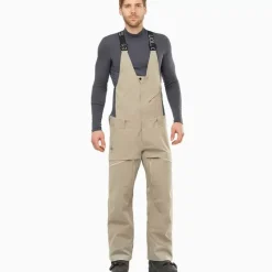 Clothing^Salomon Outlet – Stance 3L Bib Pant – Men'S Roasted Cashew