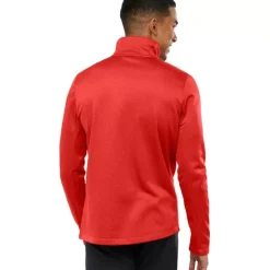 Clothing^Salomon Outlet – Transition Full-Zip Mid Fleece Jacket – Men'S Barrier Reef/Heather|Black/Heather|Goji Berry/Heather|Pacific/Heather