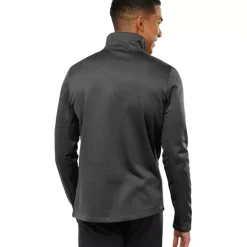Clothing^Salomon Outlet – Transition Full-Zip Mid Fleece Jacket – Men'S Barrier Reef/Heather|Black/Heather|Goji Berry/Heather|Pacific/Heather