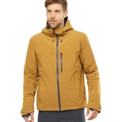 Clothing^Salomon Outlet – Untracked Jacket – Men'S Bronze Brown/Cumin/Heather|Green Gables/Pacific/Heather|Roasted Cashew/Plaza Taupe/Heather