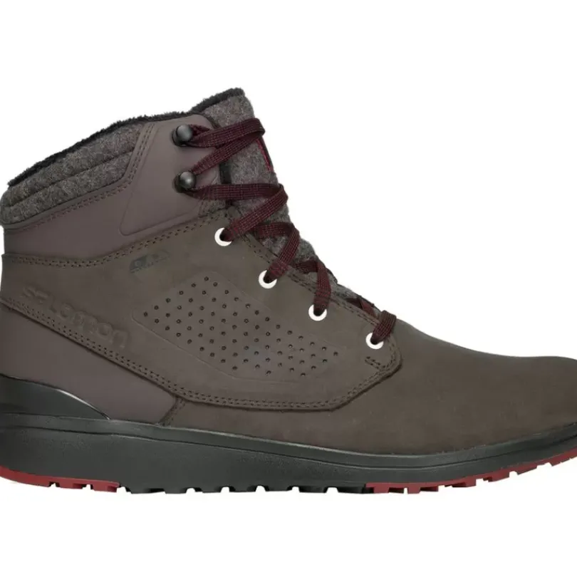 Footwear^Salomon Outlet – Utility Winter Cs Wp Boot – Men'S Shale/Black/Syrah