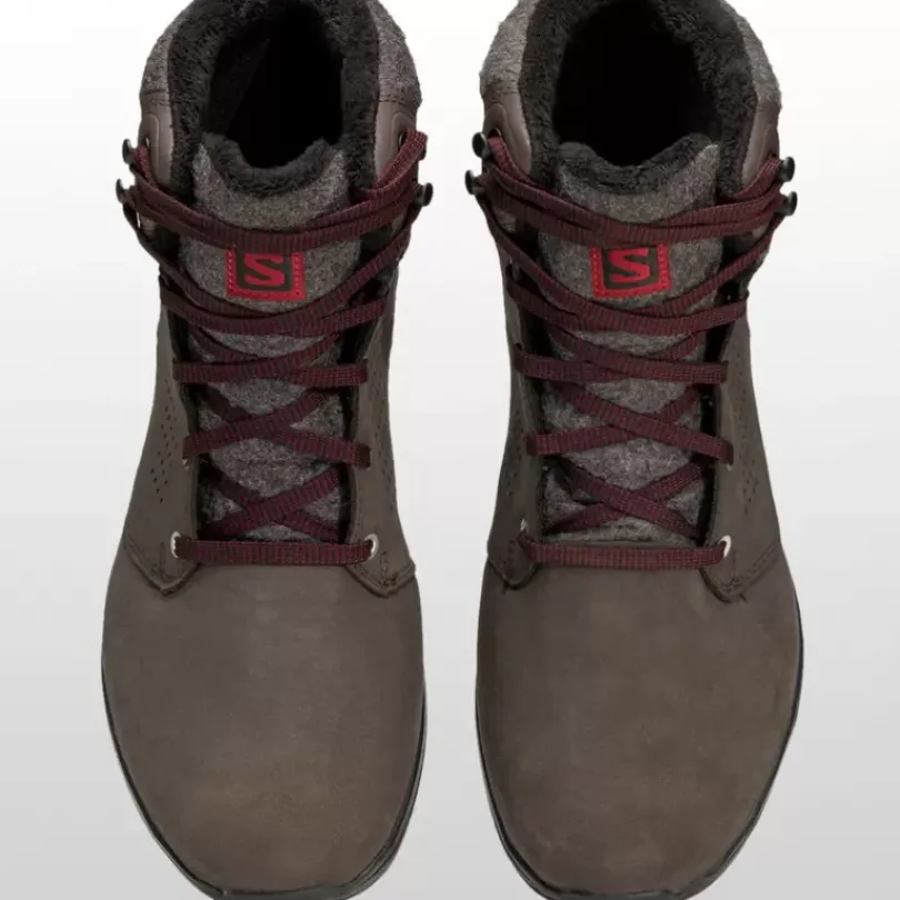 Footwear^Salomon Outlet – Utility Winter Cs Wp Boot – Men'S Shale/Black/Syrah