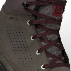 Footwear^Salomon Outlet – Utility Winter Cs Wp Boot – Men'S Shale/Black/Syrah