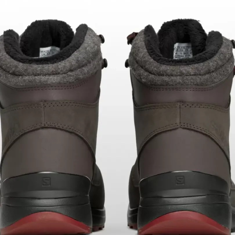 Footwear^Salomon Outlet – Utility Winter Cs Wp Boot – Men'S Shale/Black/Syrah