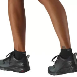 Footwear^Salomon Outlet – Vaya Gtx Hiking Shoe – Women'S Black/Balsam Green/Black|Urban Chic/Mineral Gray/Shadow