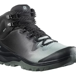 Footwear^Salomon Outlet – Vaya Mid Gtx Hiking Boot – Women'S Aqua Gray/Phantom/Castor Gray|Stormy Weather/Black/Trooper