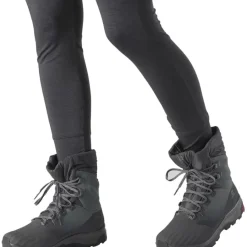 Footwear^Salomon Outlet – Vaya Powder Ts Cswp Boot – Women'S Ebony/Stormy Weather/Black