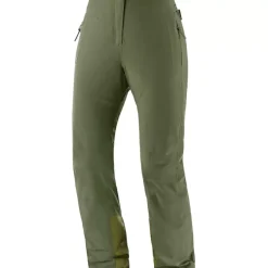 Clothing^Salomon Outlet – Warm Ambition Pant – Women'S Olive Night
