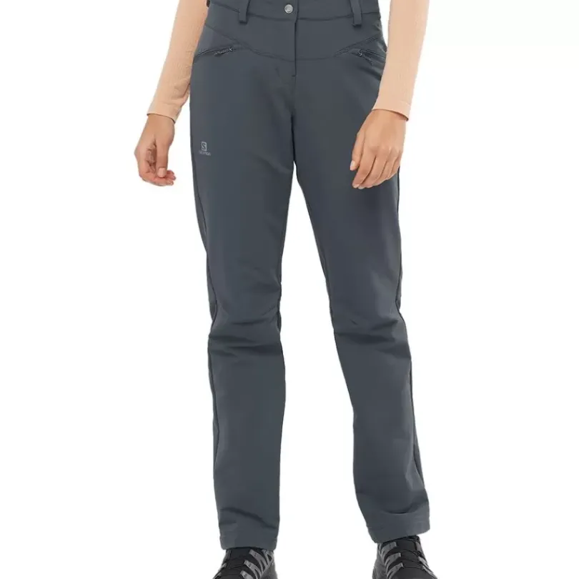 Clothing^Salomon Outlet – Wayfarer Warm Straight Pant – Women'S Ebony|Black