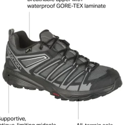 Footwear^Salomon Outlet – X Crest Gtx Hiking Shoe – Men'S Magnet/Black/Quiet Shade|Wren/Black/Bungee Cord|Castor Gray/Shadow/Bossa Nova