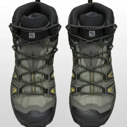 Footwear^Salomon Outlet – X Ultra 3 Mid Gtx Hiking Boot – Men'S Castor Gray/Black/Green Sulphur|Black/India Ink/Monument
