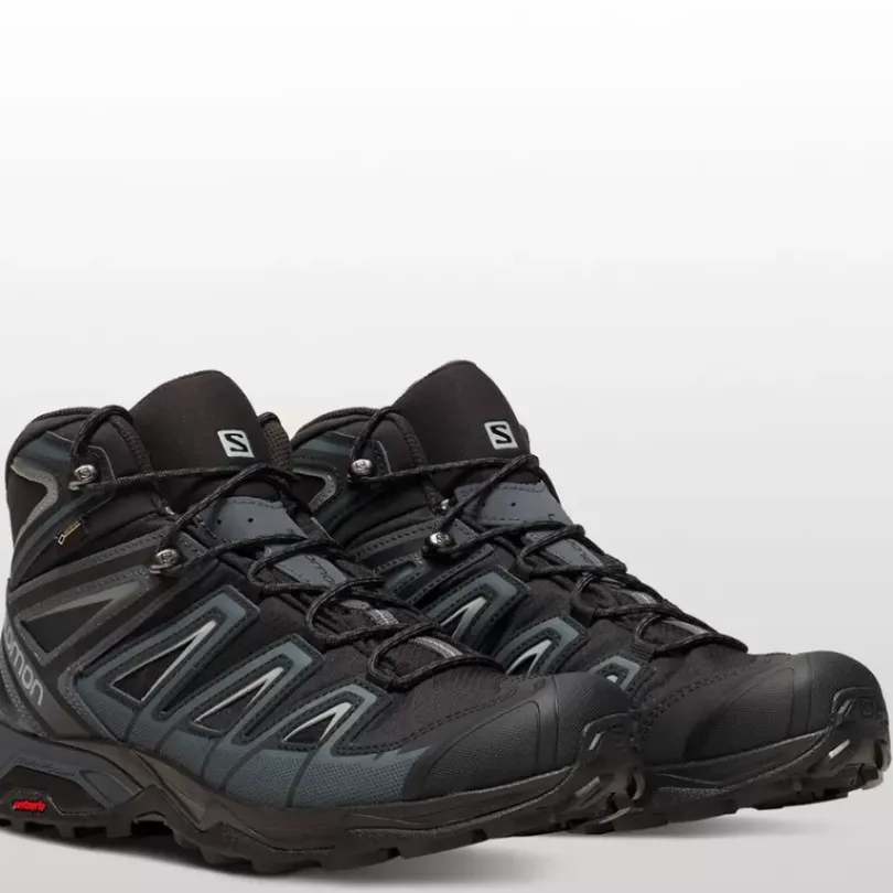 Footwear^Salomon Outlet – X Ultra 3 Mid Gtx Hiking Boot – Men'S Castor Gray/Black/Green Sulphur|Black/India Ink/Monument