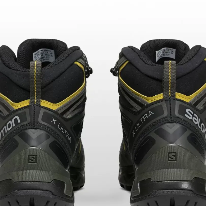 Footwear^Salomon Outlet – X Ultra 3 Mid Gtx Hiking Boot – Men'S Castor Gray/Black/Green Sulphur|Black/India Ink/Monument