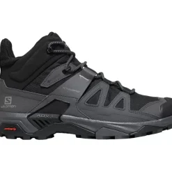 Footwear^Salomon Outlet – X Ultra 4 Mid Gtx Wide Hiking Shoe – Men'S Black/Magnet/Pearl Blue