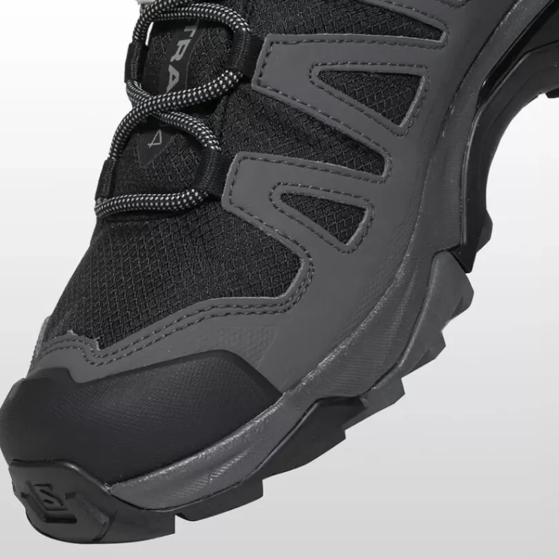 Footwear^Salomon Outlet – X Ultra 4 Mid Gtx Wide Hiking Shoe – Men'S Black/Magnet/Pearl Blue