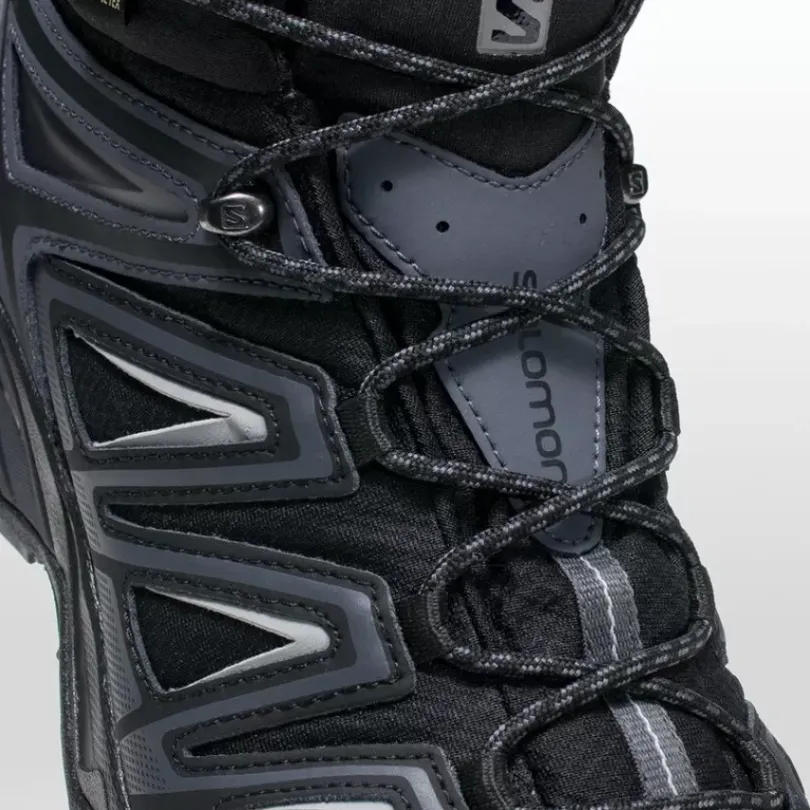 Footwear^Salomon Outlet – X Ultra 3 Mid Gtx Wide Hiking Boot – Men'S Castor Gray/Black/Green Sulphur|Black/India Ink/Monument